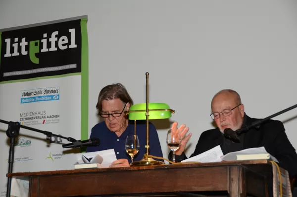 Manfred Lang - Lit.Eifel mit Norbert Scheuer